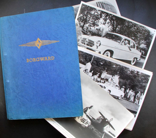 Borgward Fotomappe mit 20 Werksfotos (11221)
