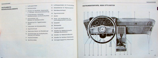 Opel Rekord 1976 Betriebsanleitung (11196)
