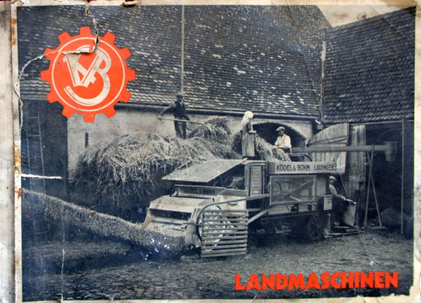 Ködel & Böhm Landmaschinen Modellprogramm 1938 Landwirtschaftskatalog (11224)
