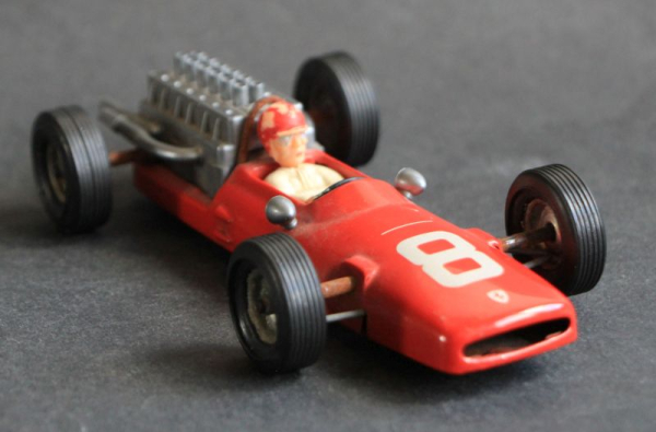 CKO Kellermann Ferrari Rennwagen 1965 Blechmodell mit Friktionsantrieb (11204)