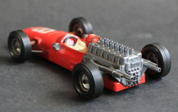 CKO Kellermann Ferrari Rennwagen 1965 Blechmodell mit Friktionsantrieb (11204)
