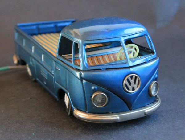 Bandai Volkswagen T1 Transporter Pick-up 1965 Blechmodell mit Fernsteuerung (11233)