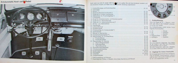 Volkswagen T2 Transporter Betriebsanleitung 1969 (11237)