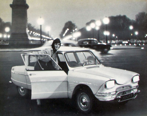 Citroen Ami 6 Modellprogramm 1965 "Für Sie Madame" Automobilprospekt (11271)