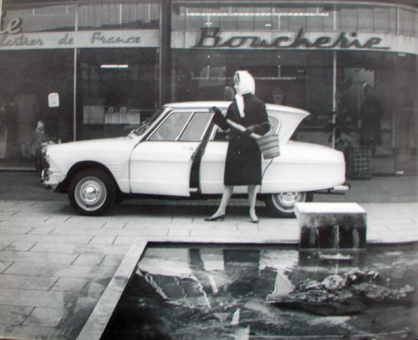 Citroen Ami 6 Modellprogramm 1965 "Für Sie Madame" Automobilprospekt (11271)