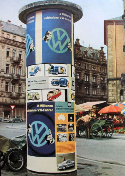"Volkswagen Informationen" Mitteilungsblatt 1958 VW-Magazin (11277)