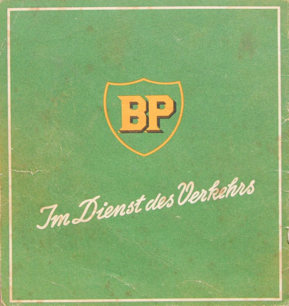 BP "Hört auf den Uhu! - Kleine Verkehrsschule" Tankstellen-Werbeheft 1958 (11294)