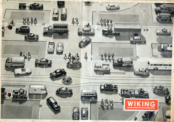 Wiking Modellprogramm Frühjahr 1962 Spielzeugprospekt (11313)