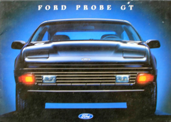 Ford Probe GT Modellprogramm 1991 Automobilprospekt (11309)