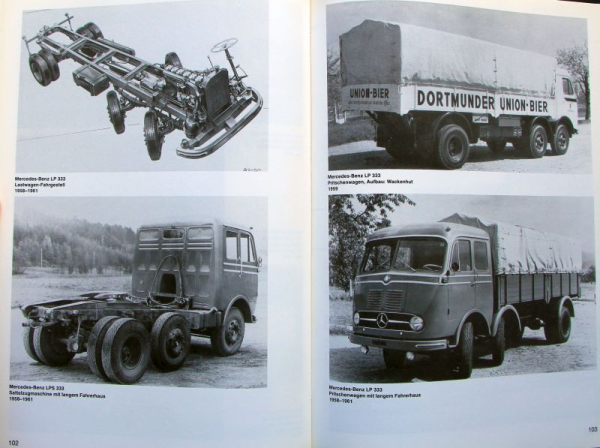 Oswald "Mercedes-Benz Lastwagen und Omnibusse" Mercedes-Benz Historie 1986 (11324)