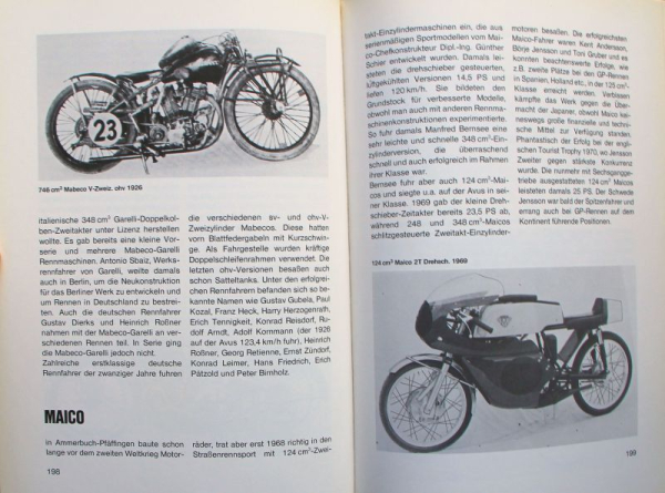 Tragatsch "Renn-Motorräder" Motorrad-Rennsport Historie 1982 (11325)