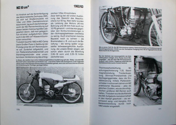 Rauch "Berühmte Rennmotorräder" Motorrad-Rennsport Historie 1979 (11326)