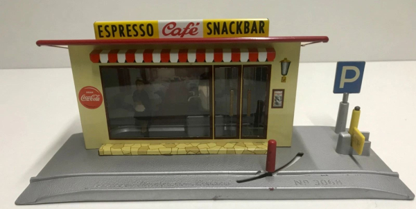 Schuco Varianto Espresso Cafe Snackbar 1958 Kunststoffmodell mit Originalkarton (4970)