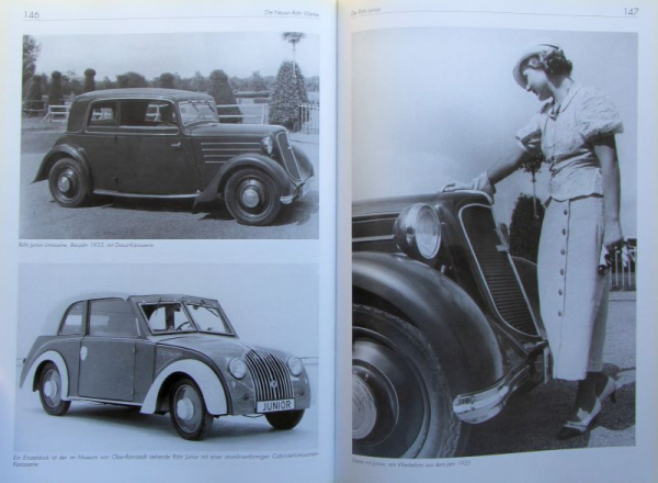 Schollenberger "Röhr - Ein Kapitel deutscher Automobilgeschichte" Röhr Historie 1996 (11406)