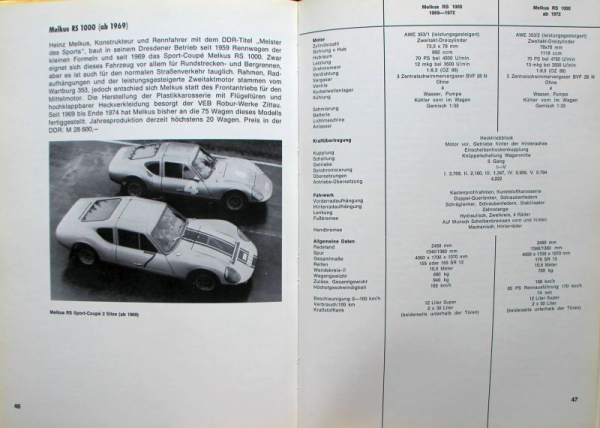 Oswald "Kraftfahrzeuge der DDR" Ostdeutsche Fahrzeug-Historie 1975 (11421)