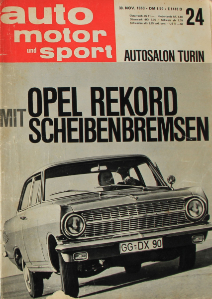 "Auto, Motor & Sport" Auto-Magazin 1963 (0702)