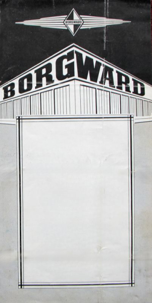 Borgward Modellprogramm 1953 "Borgward bietet" Automobilprospekt (10053)