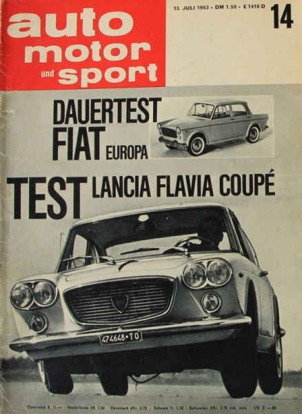 "Auto, Motor & Sport" Auto-Magazin 1963 (0716)