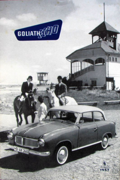"Goliath Echo" Goliath-Firmenmagazin 1957 (11438)