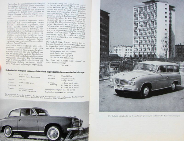"Goliath Echo" Goliath-Firmenmagazin 1957 (11438)