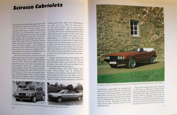 Wolf "VW Scirocco" Volkswagen Scirocco Historie 1995 (11434)