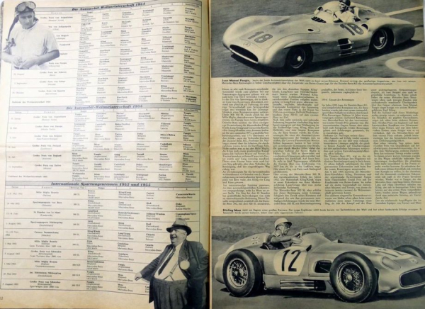 "Mercedes-Benz Illustrierte" Mercedes Firmenzeitschrift 1955 (11482)