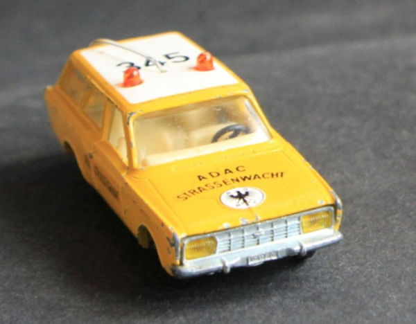 Siku Ford Taunus 17 M Turnier "ADAC-Straßenwacht" V313 Metallmodell 1970 (11456)