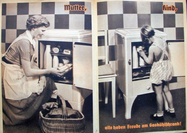 GasAG "Die Hausfrau von heute" Werbezeitschrift fünf Gaskühlschrank-Ausgaben 1938-39 (11461)