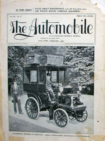"The Automobile" Automobil-Zeitschrift Journal 1901 (11473)
