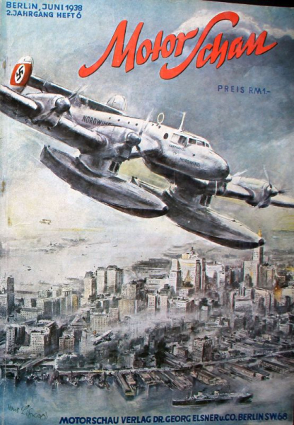 "Motor Schau" Automobil-Magazin 1938 Hans Liska (11480)