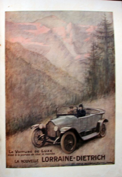 "Omnia Revue Automobile" Automobil-Zeitschrift  Baudry de Saunier 1921 (11476)