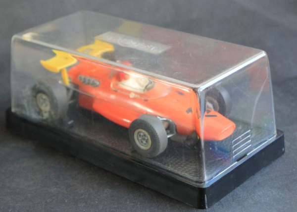 Stabo-Car Lola T 100 Martini Rennwagen 1968 Rennbahnmodell mit Motor in Originalbox (11487)