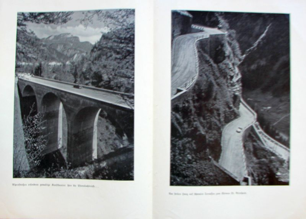 Wolff "An der Autobahn" 1937 Verkehrsprospekt (11518)