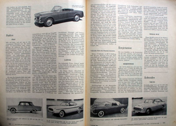 "Auto-Markt" Vogel Auto-Zeitschrift 1959 zwei Ausgaben (11577)