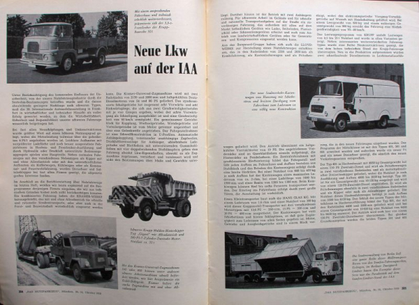 "Das Nutzfahrzeug" Lastwagen-Zeitschrift 1959 (11578)