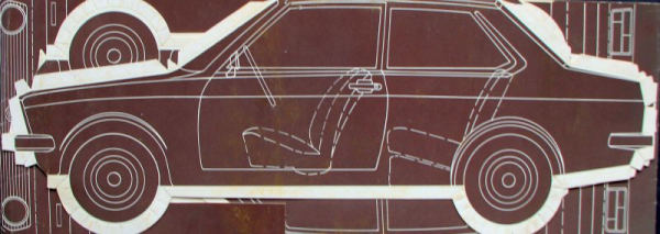 Volkswagen Derby Modellprogramm 1979 Automobilprospekt (11573)