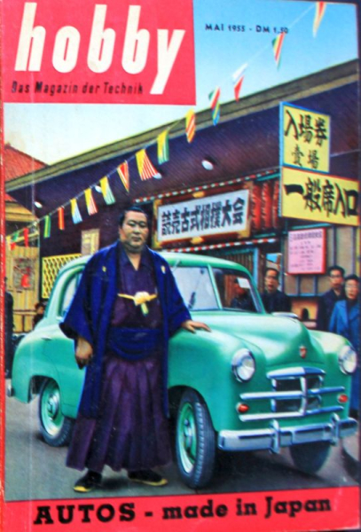 "Hobby - Das Magazin der Technik" 1955 Japan Autos Technik-Magazin (11564)