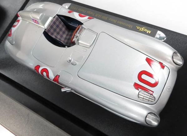 Maisto Mercedes-Benz 300 SLR Mille Miglia 1955 Metallmodell in Originalkarton (11552)