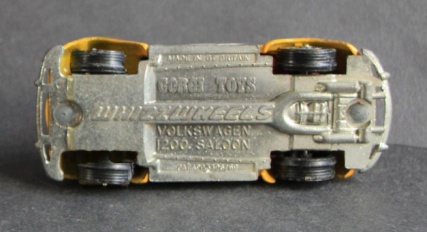 Corgi Toys Volkswagen Käfer 1200 Saloon 1972 "ADAC-Strassenwacht" Wizz Wheels Metallmodell (11642)
