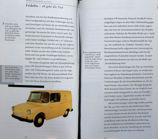 Kubisch "VW Käfer & New Beetle" Volkswagen Historie 1999 (11646)