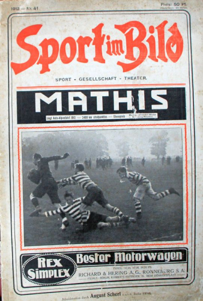 "Sport im Bild" Sport-Magazin 1912 (11655)