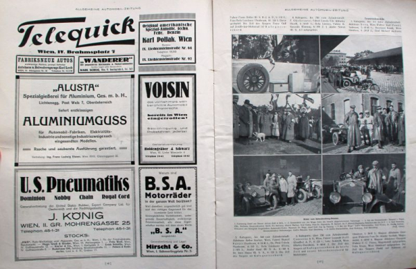 "Allgemeine Automobil-Zeitung" Automobil-Magazin 1923 (11654)