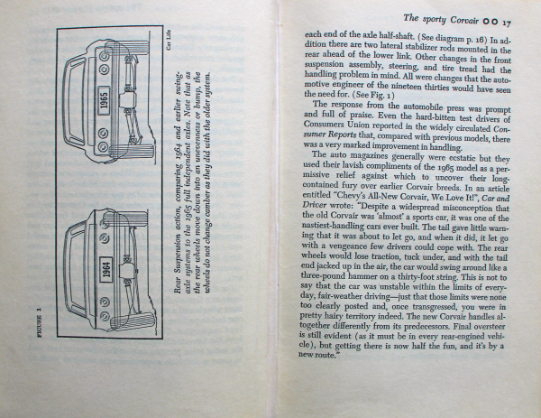 Nader "Unsafe at any speed" Amerikanische Automobil-Historie 1965 (11677)