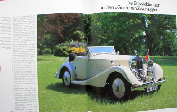 Roßfeldt "Rolls-Royce und Bentley" Rolls-Royce-Historie 1989 limitierte Ausgabe (3622)