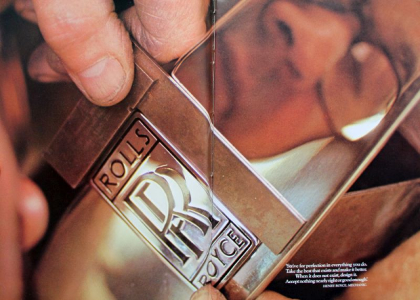 Bilek "Rolls-Royce - Makers of the best car in the world" Rolls-Royce Historie 1982 (11693)