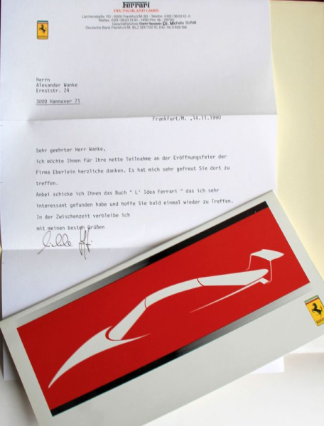 Fusaro "L'Idea Ferrari" Ferrari Historie 1990 (11696)