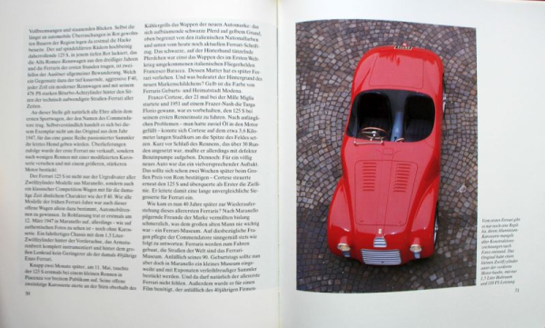 Schruf "Ferrari F 40" Ferrari History 1995 (11694)