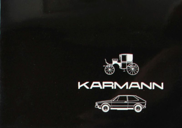 Karmann Karosserie Modellprogramm 1979 Automobilprospekt (11772)