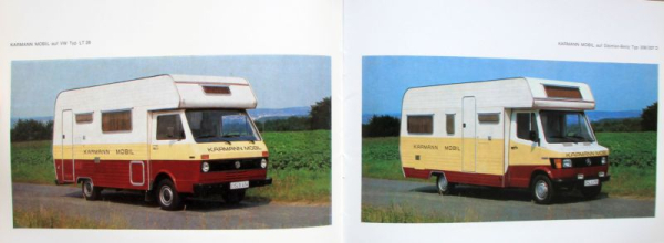 Karmann Karosserie Modellprogramm 1979 Automobilprospekt (11772)