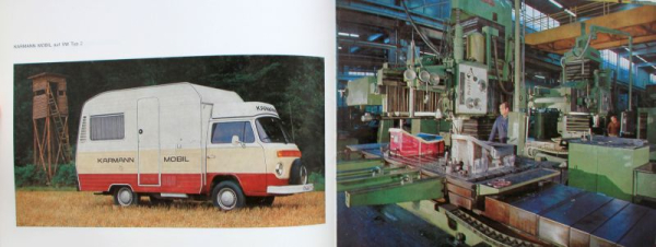 Karmann Karosserie Modellprogramm 1979 Automobilprospekt (11772)